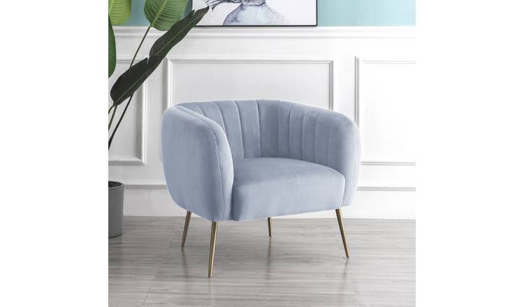 Artemis Home Matilda Accent Chair - Light Blue