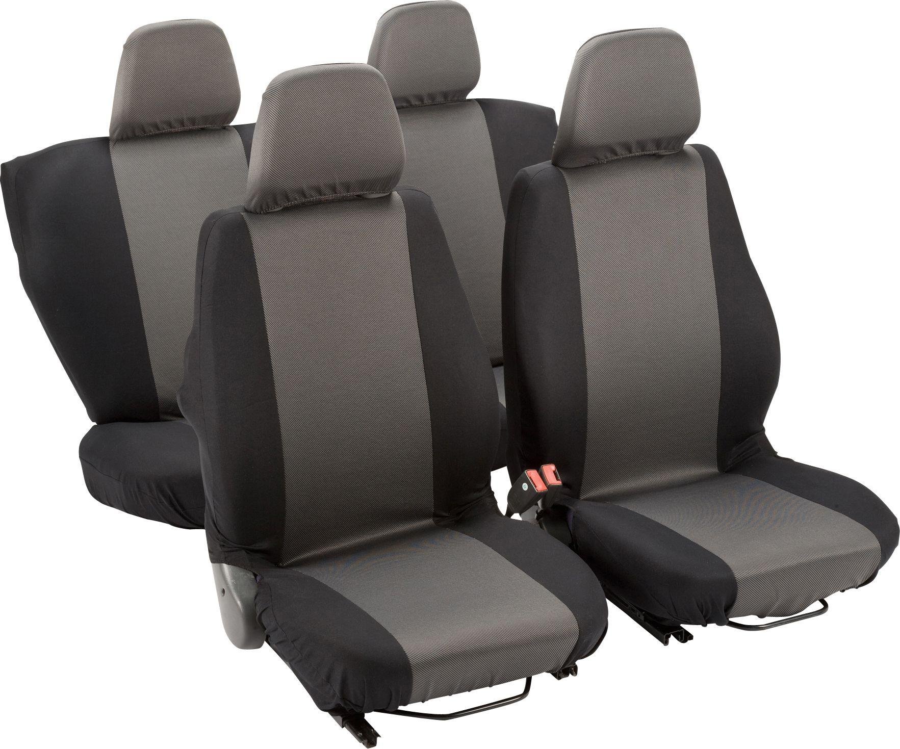 Simple Value Full Set of Seat Covers - Black (7406157) | Argos Price