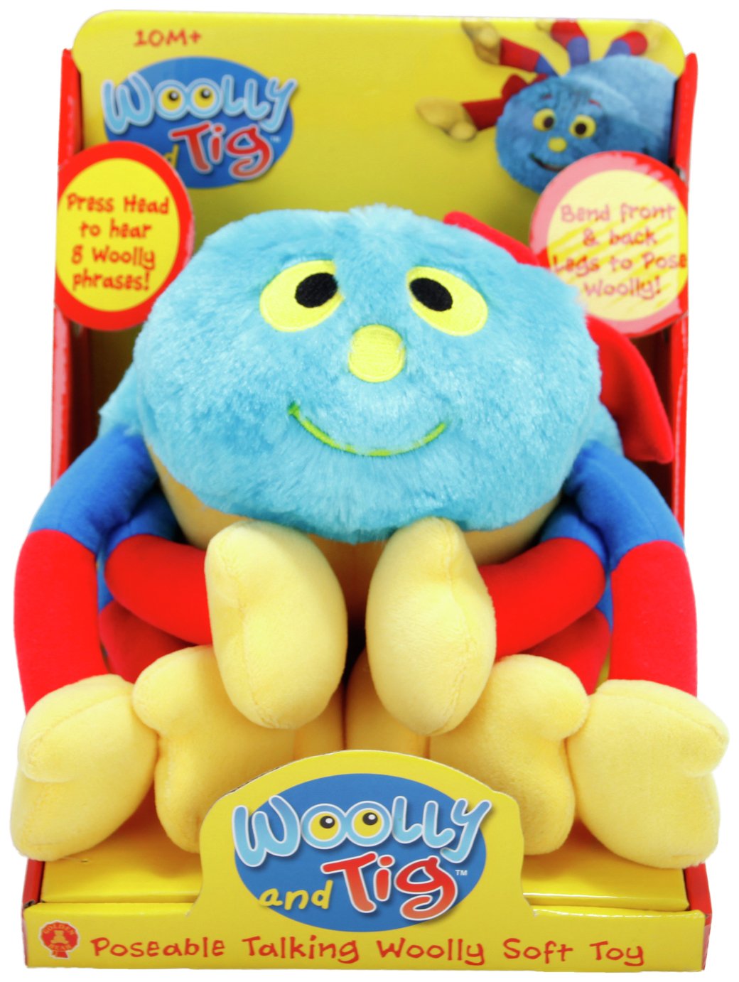 Woolly and Tig Poseable Talking Woolly Soft Toy. Reviews