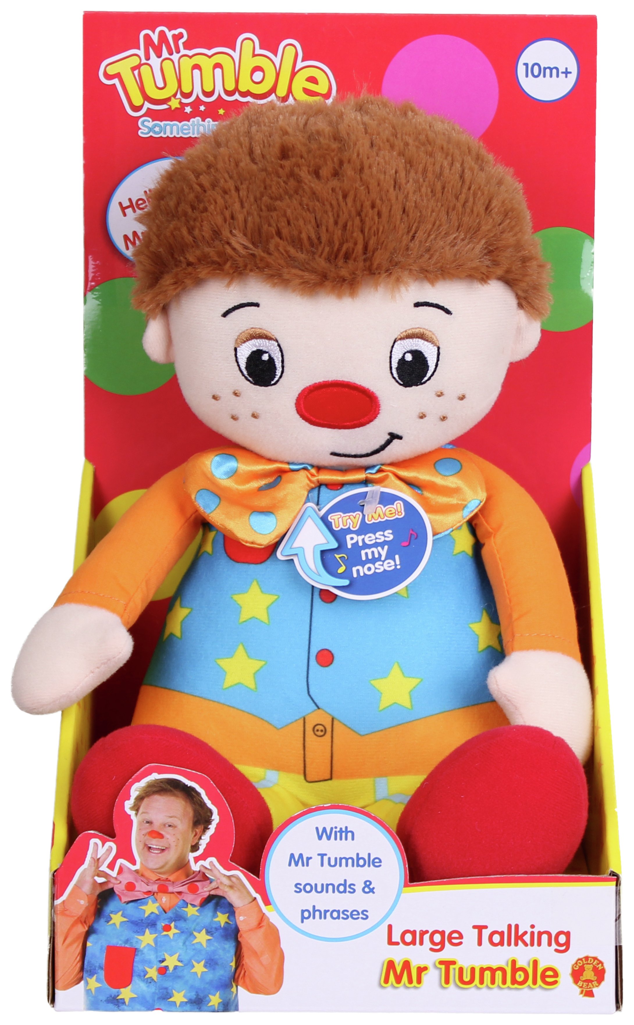 talking mr tumble doll