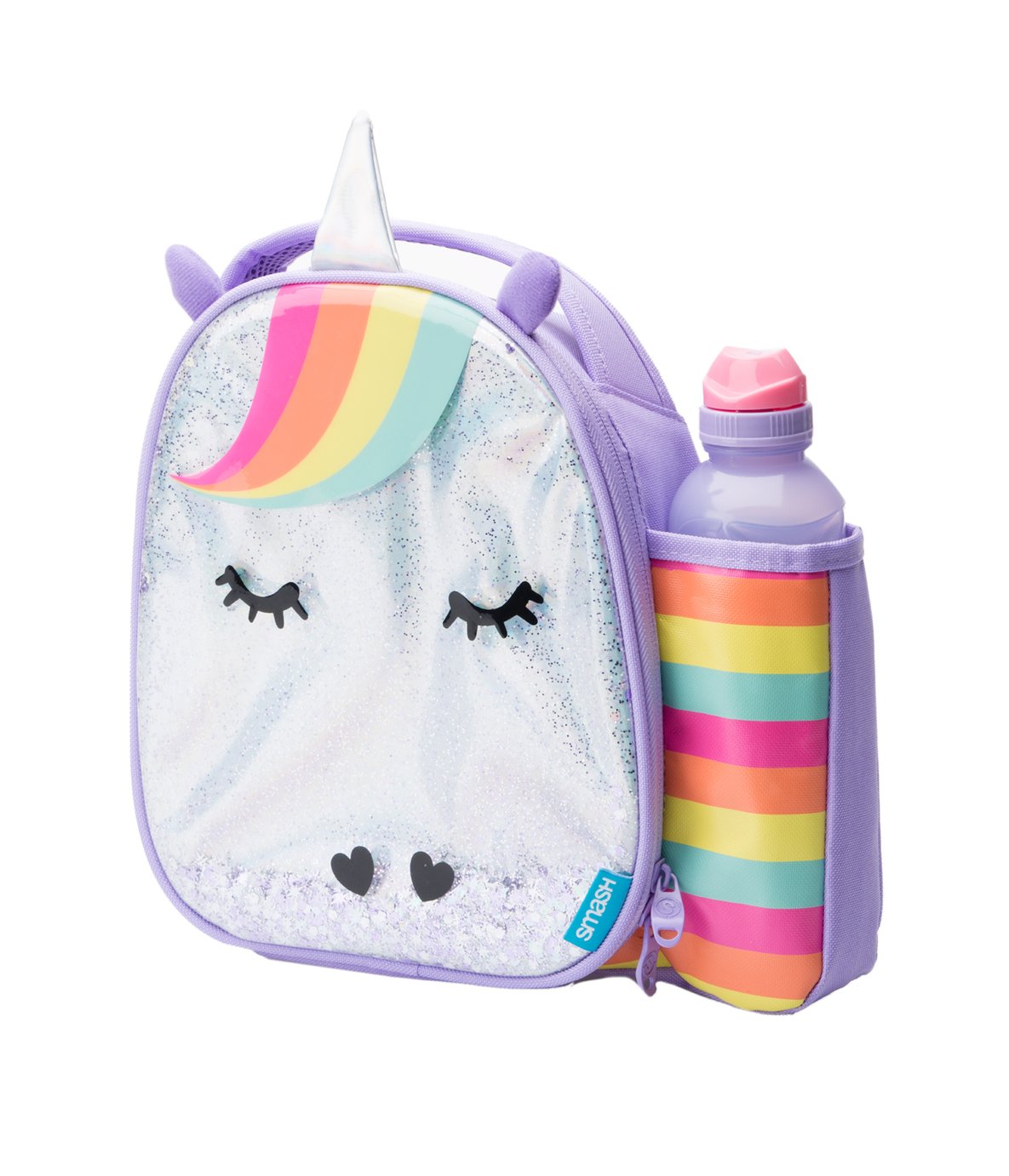 girls lunch bag and bottle