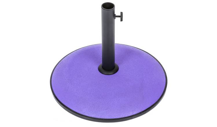 Norfolk Leisure Concrete Parasol Base - Purple