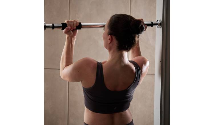 Pullup Bar Opti Fitness Upper Body Door Gym No Screws Doorway Pull