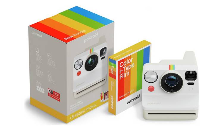 Polaroid Now Gen 3 Instant Camera Bundle - White