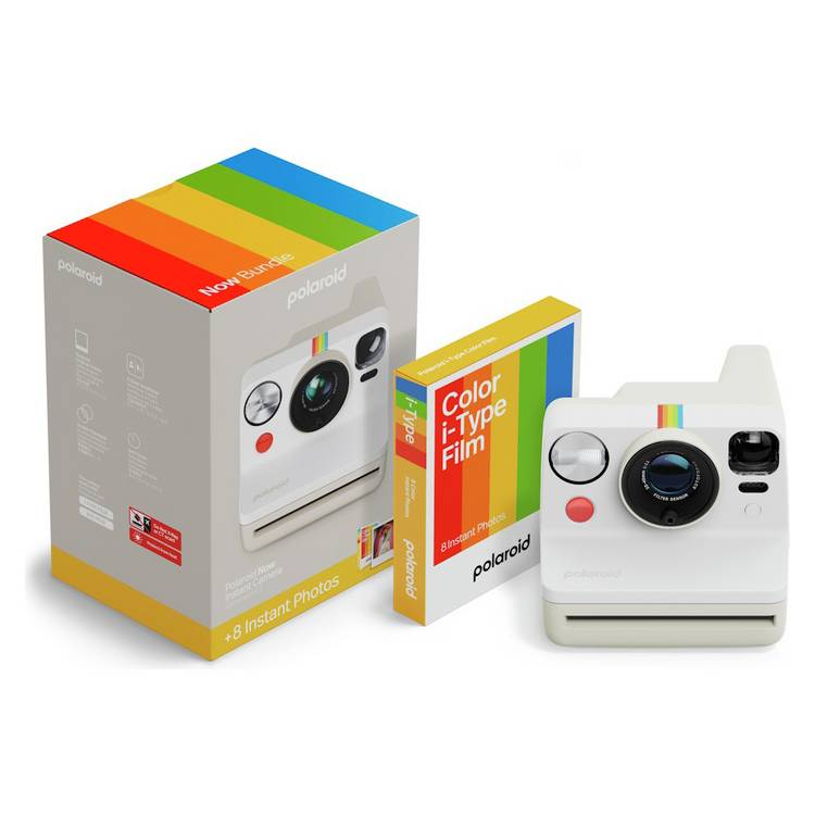 Polaroid Now Gen 3 Instant Camera Bundle - White 0