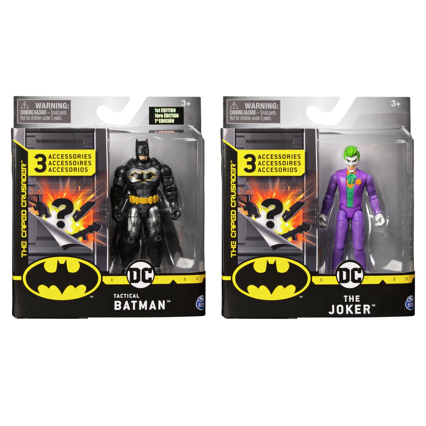 DC Batman & Joker 4 Inch Figures 2 Pack Review