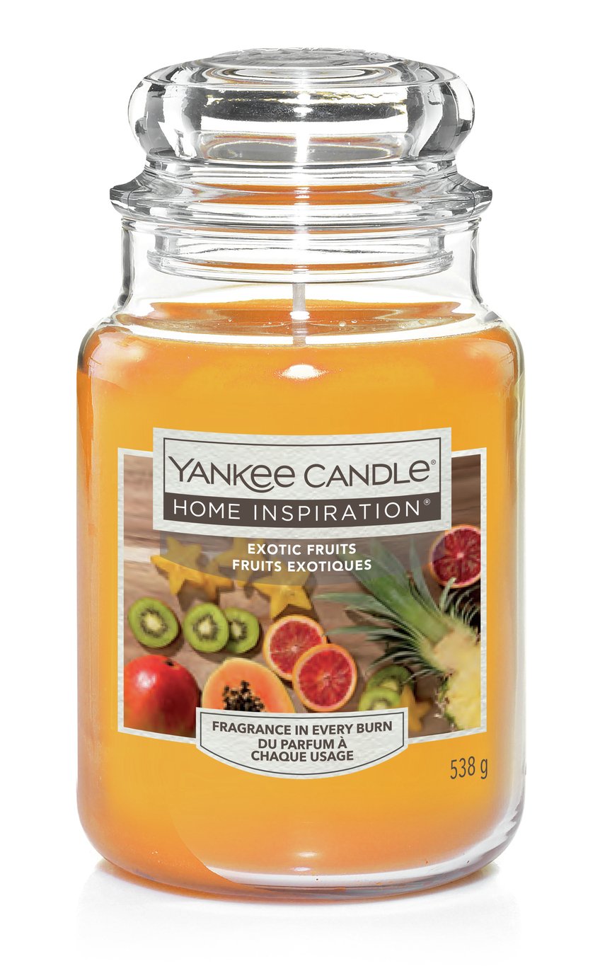 Yankee Home Inspiration Large Jar Candle - Exotic Fruits