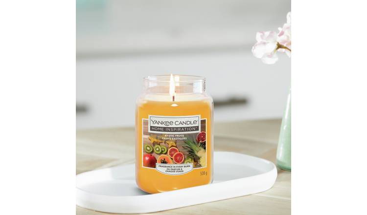 Yankee Home Inspiration Large Jar Candle - Exotic Fruits