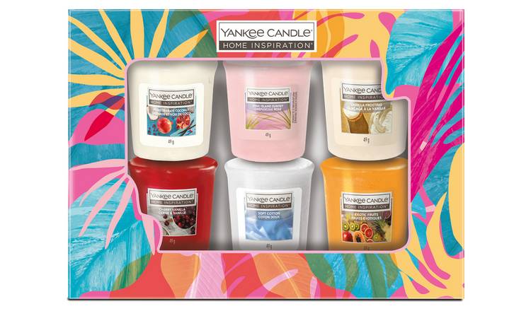 Yankee Home Inspiration Votive Gift Set of 6