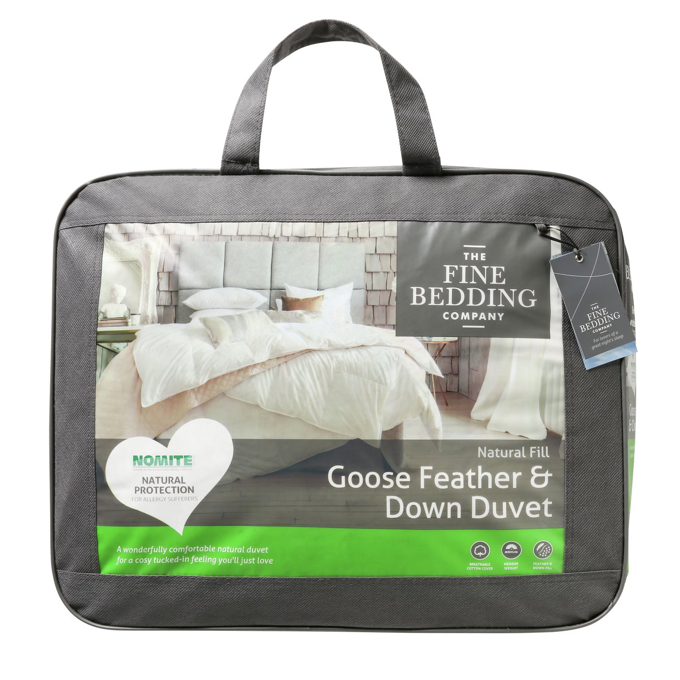 argos goose feather and down duvet