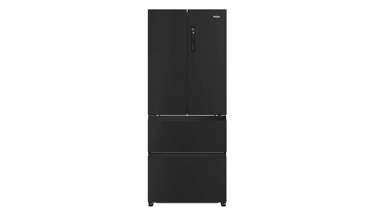 Haier HFR3718ENPT Fridge Freezer - Black