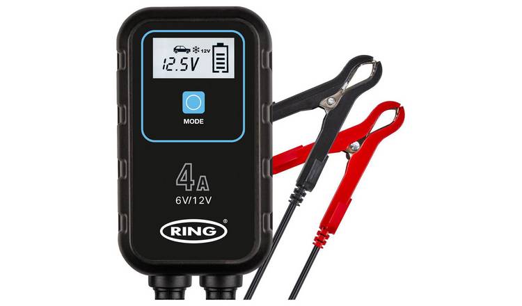 Ring 6V/12V 4 Amp Smart Car Battery Charger