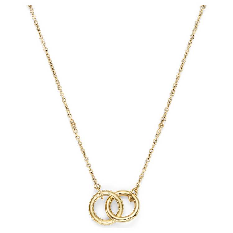 Olivia Burton Gold-Plated Interlock Necklace 0