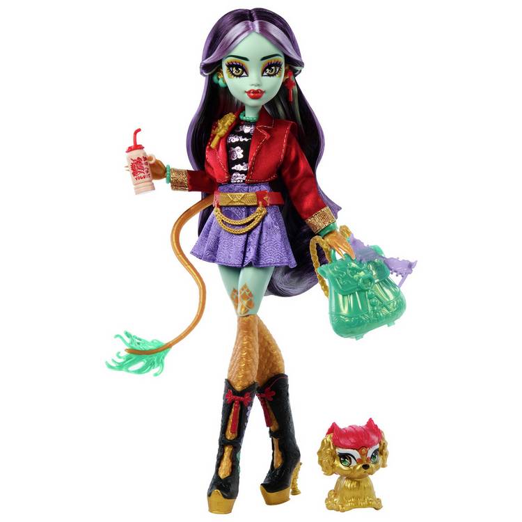Monster High Jinafire Long Fashion Doll with Accessories 0