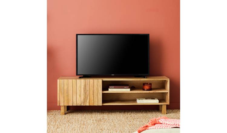 Habitat Jericho 1 Door TV Unit - Natural