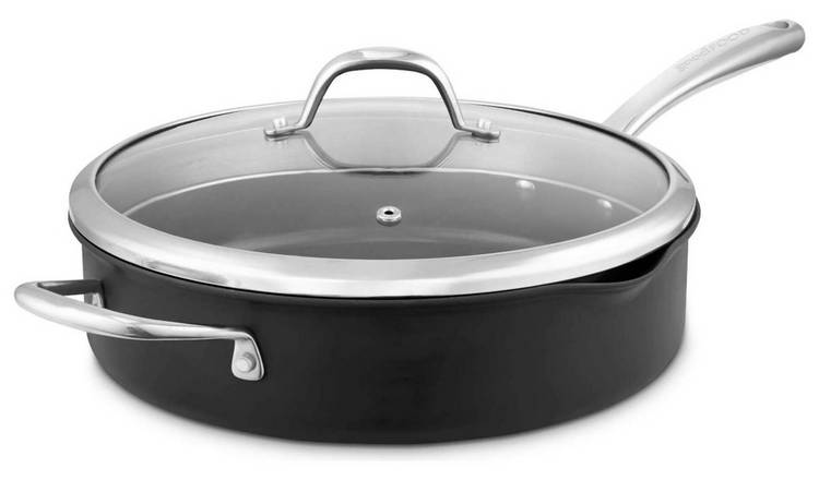 Tower Good Food 28cm Stainless Steel Saute Pan 