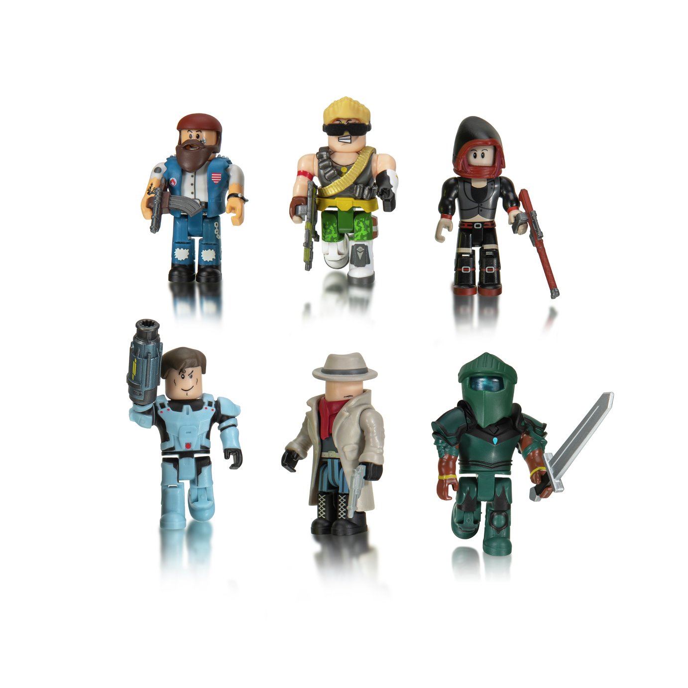 Roblox 6 Pack Q Clash Figures Review