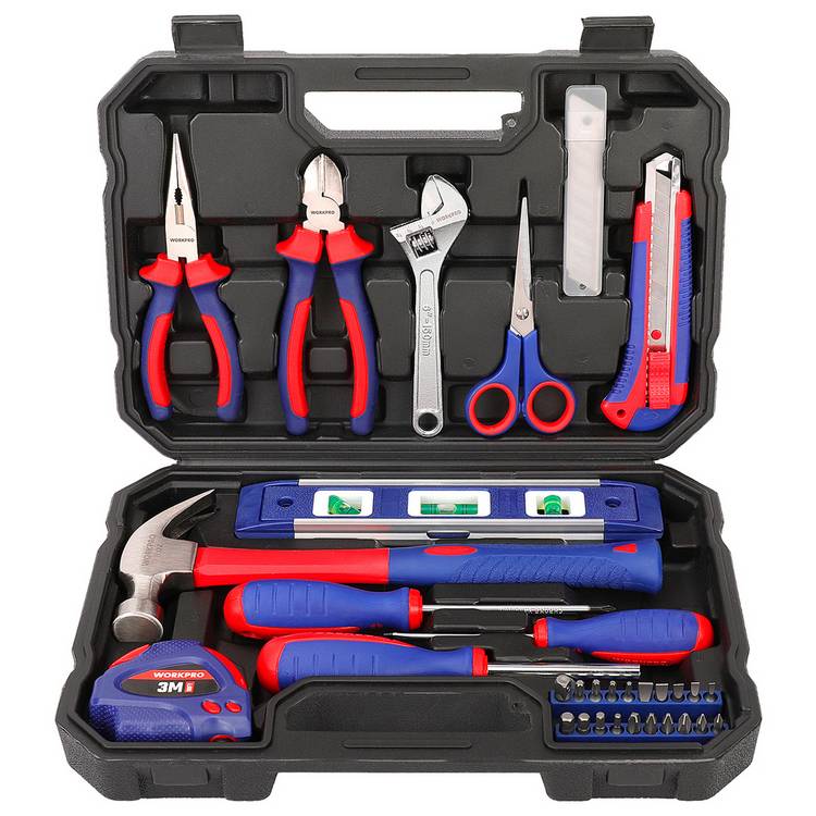 WORKPRO 32 Pieces Household Tool Kit 0