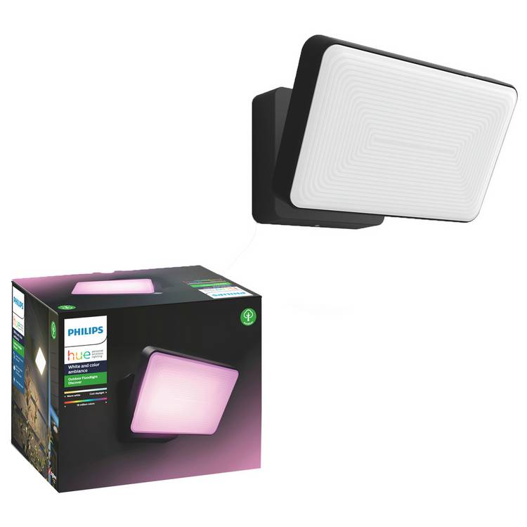 Philips Hue Discover Outdoor Floodlight - Black 0