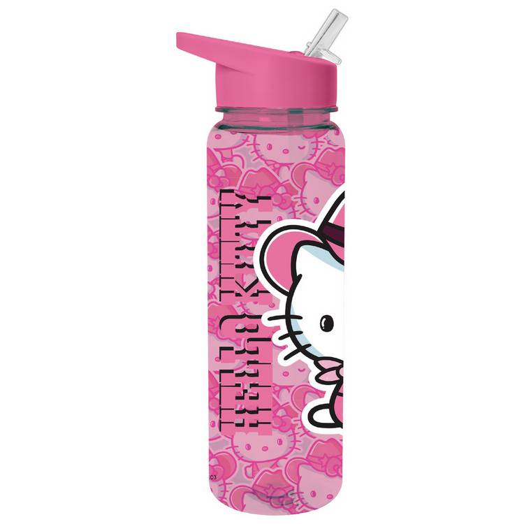 Hello Kitty Hydrate Cowgirl Pink Water Bottle - 700ml 0
