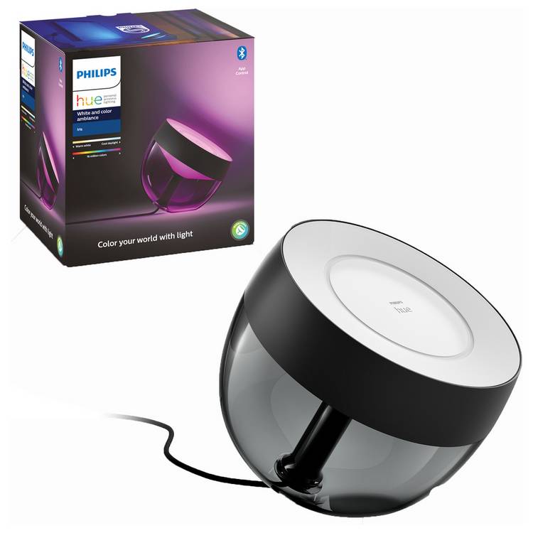 Philips Hue Iris Smart Table Lamp - Black 0