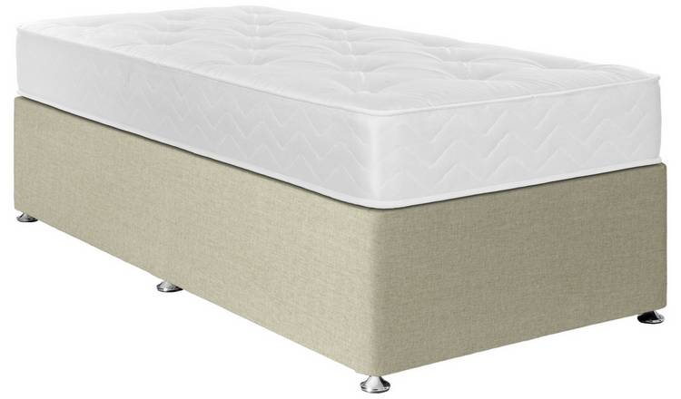 Argos Home Carlton Single Divan Bed - Natural