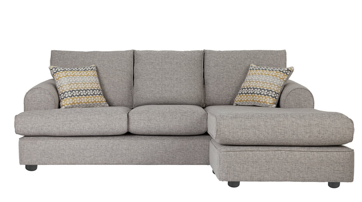 Argos Home Atticus Right Corner Fabric Chaise Sofa Review