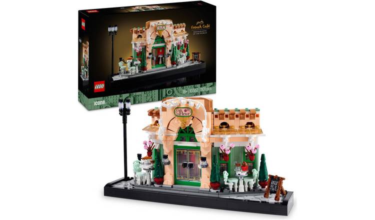 LEGO Icons French Café Home Decor Set for Adults 10362