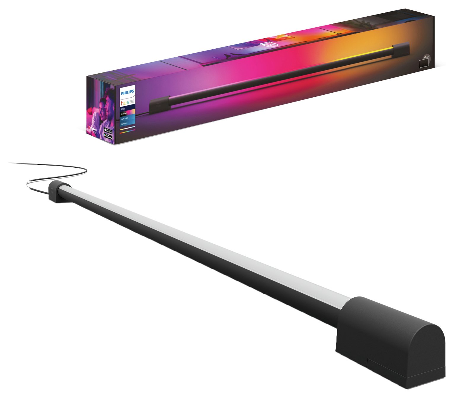 Philips Hue Play Gradient Light Tube Compact - Black