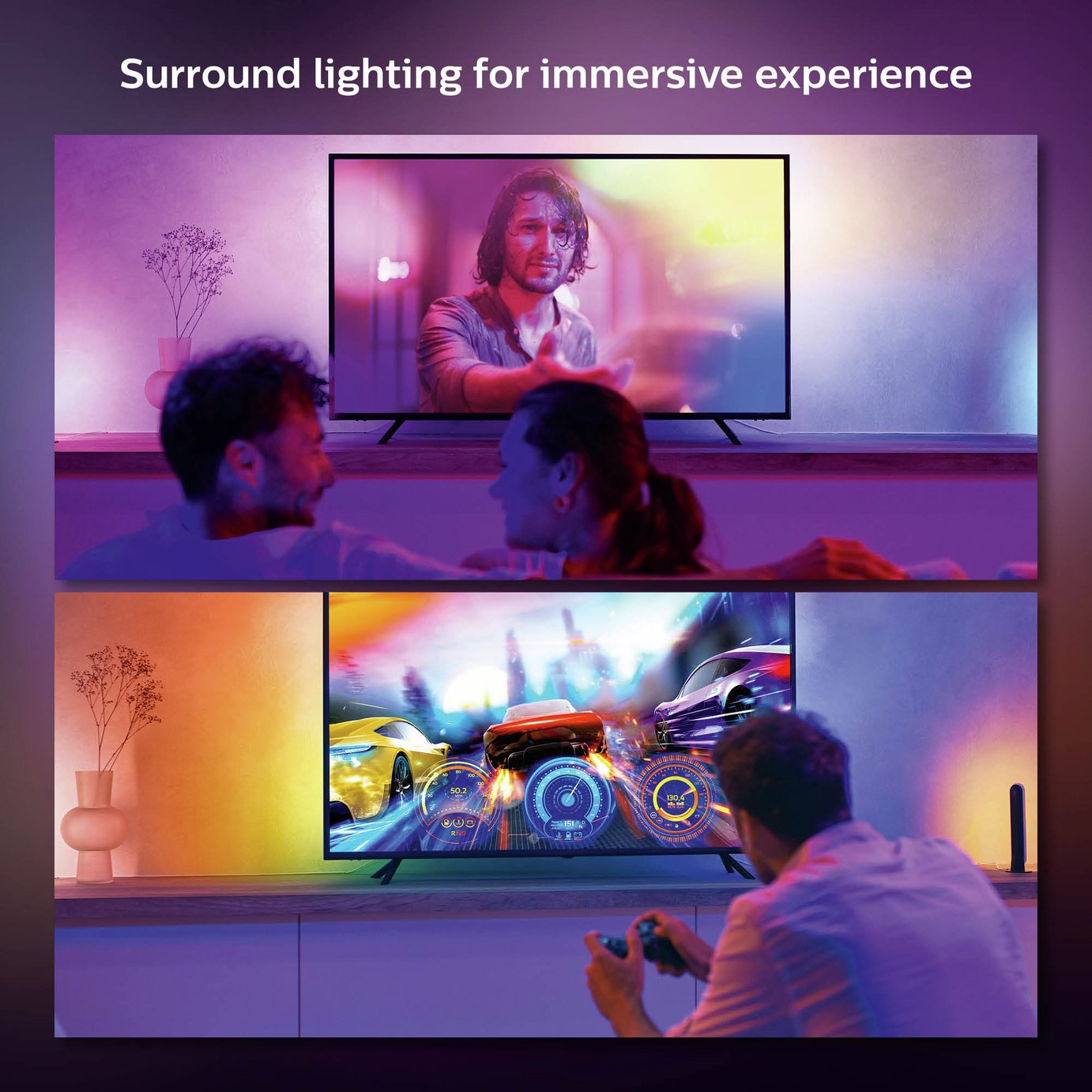 Buy Philips Hue Play Gradient 75 Inch TV Smart LED Lightstrip