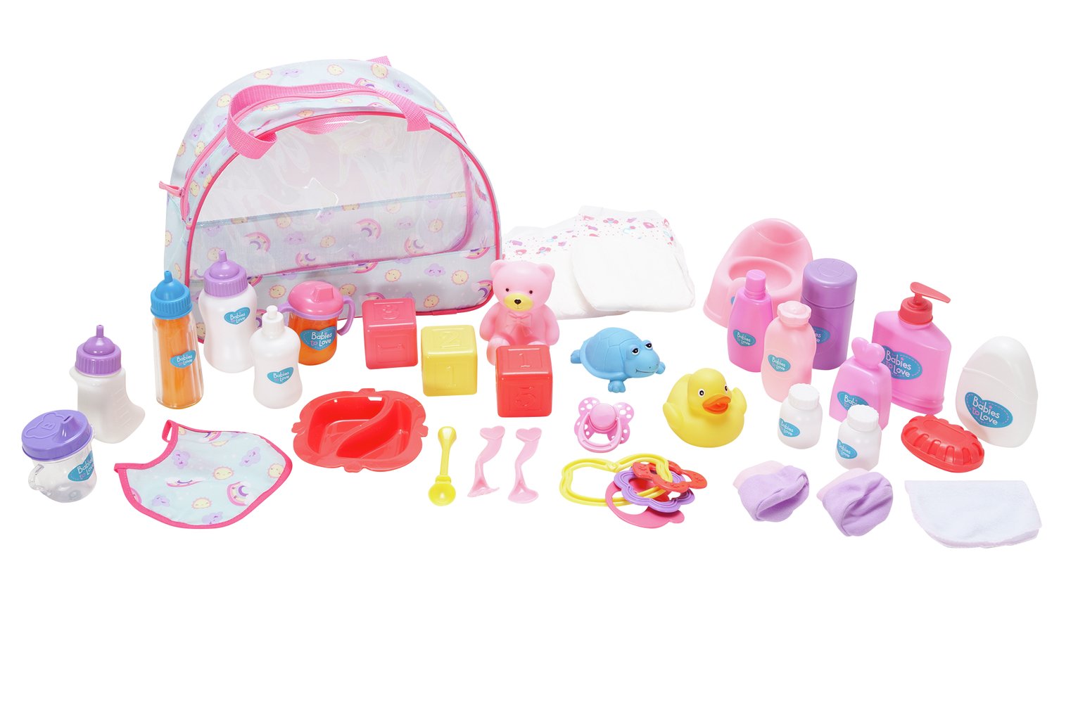 argos dolls changing bag