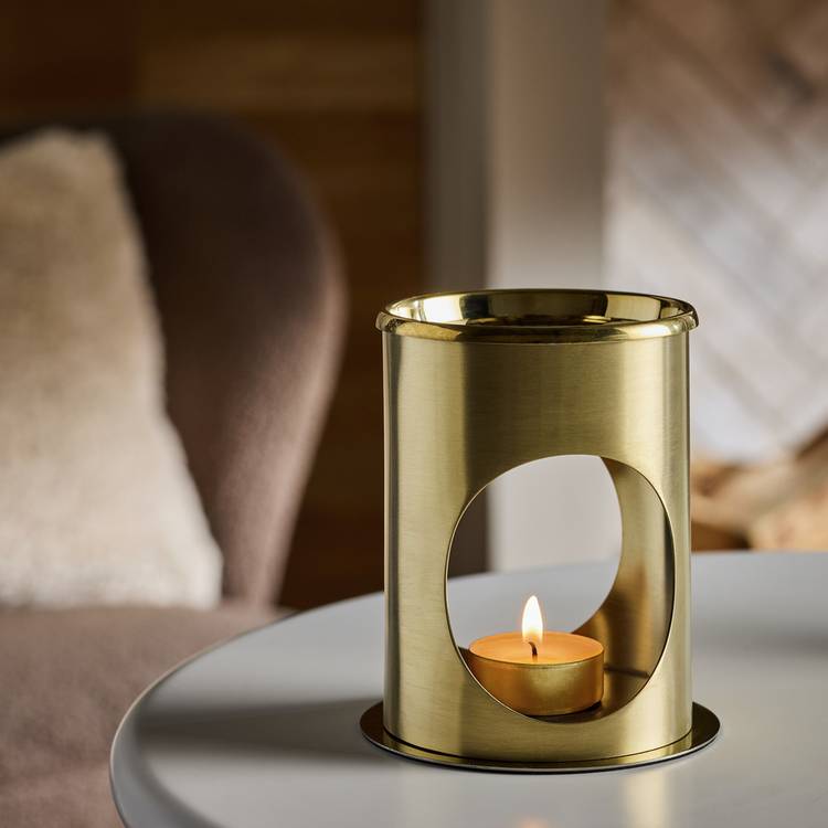 Habitat Brass Oil Burner - Gold 0