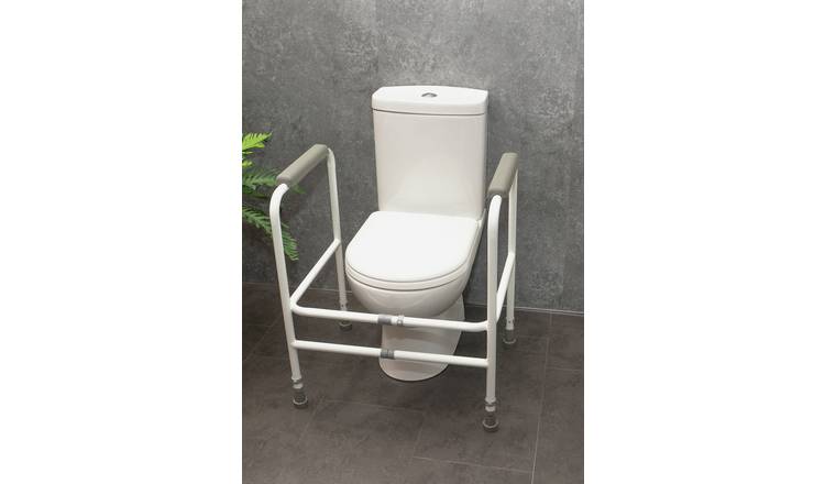 Toilet Safety Frame Adjustable Raised Toilet Seat, Jamaica