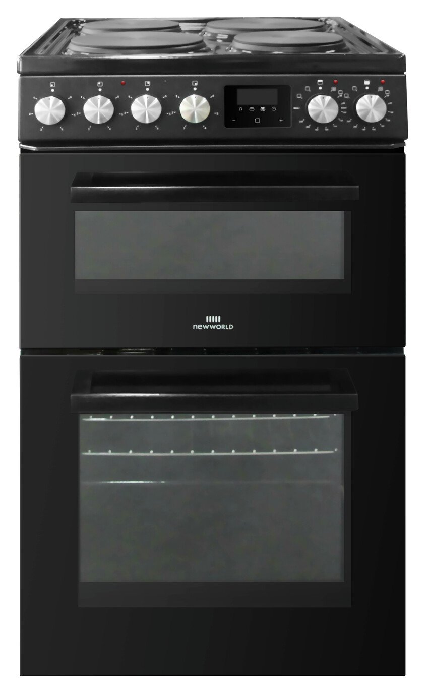 electric cookers 50cm wide double oven