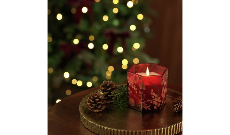 Argos Home Medium Boxed Candle - Christmas Spice