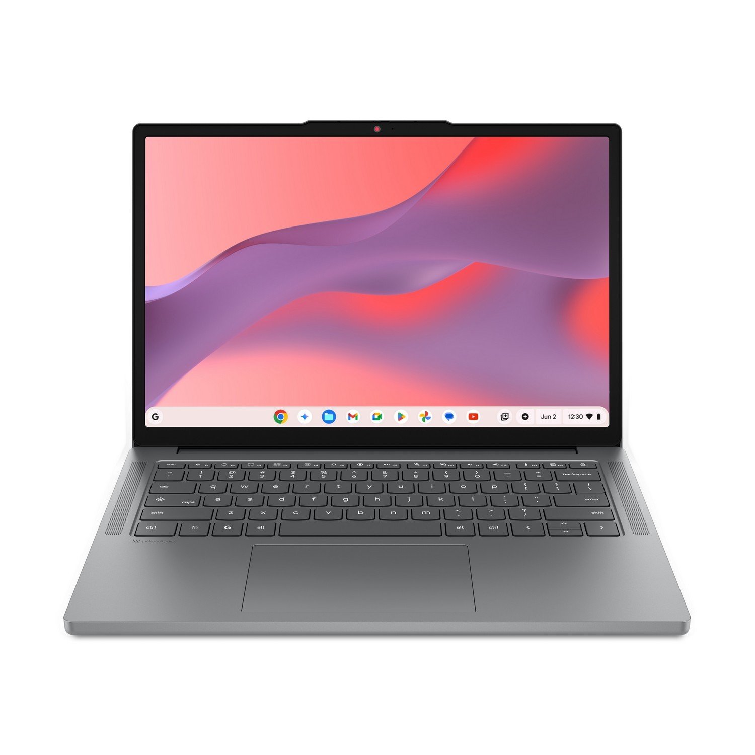 Lenovo Chrome 14M8911 MediaTek Kompanio 540 Chromebook 35.6 cm (14") WUXGA 4 GB LPDDR5x-SDRAM 64 GB UFS Wi-Fi 7 (802.11be) ChromeOS English Grey