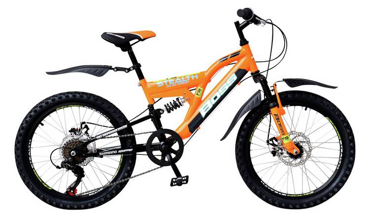 Boss Stealth 20 Inch Kids Mountain Bike - Orange