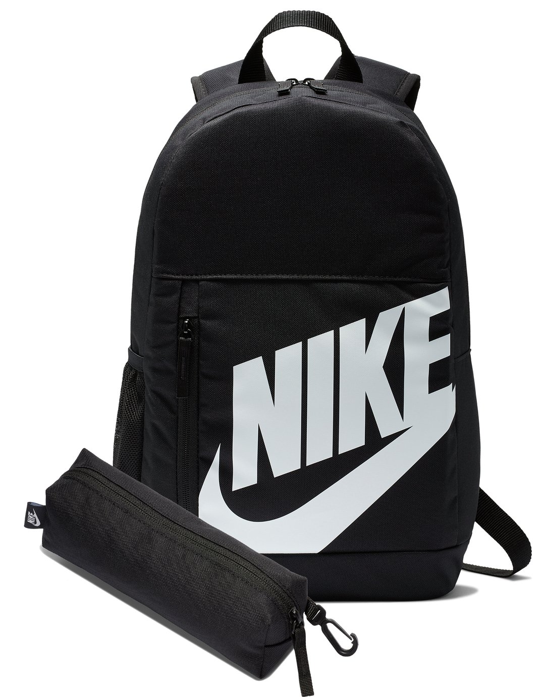 black and grey nike backpack