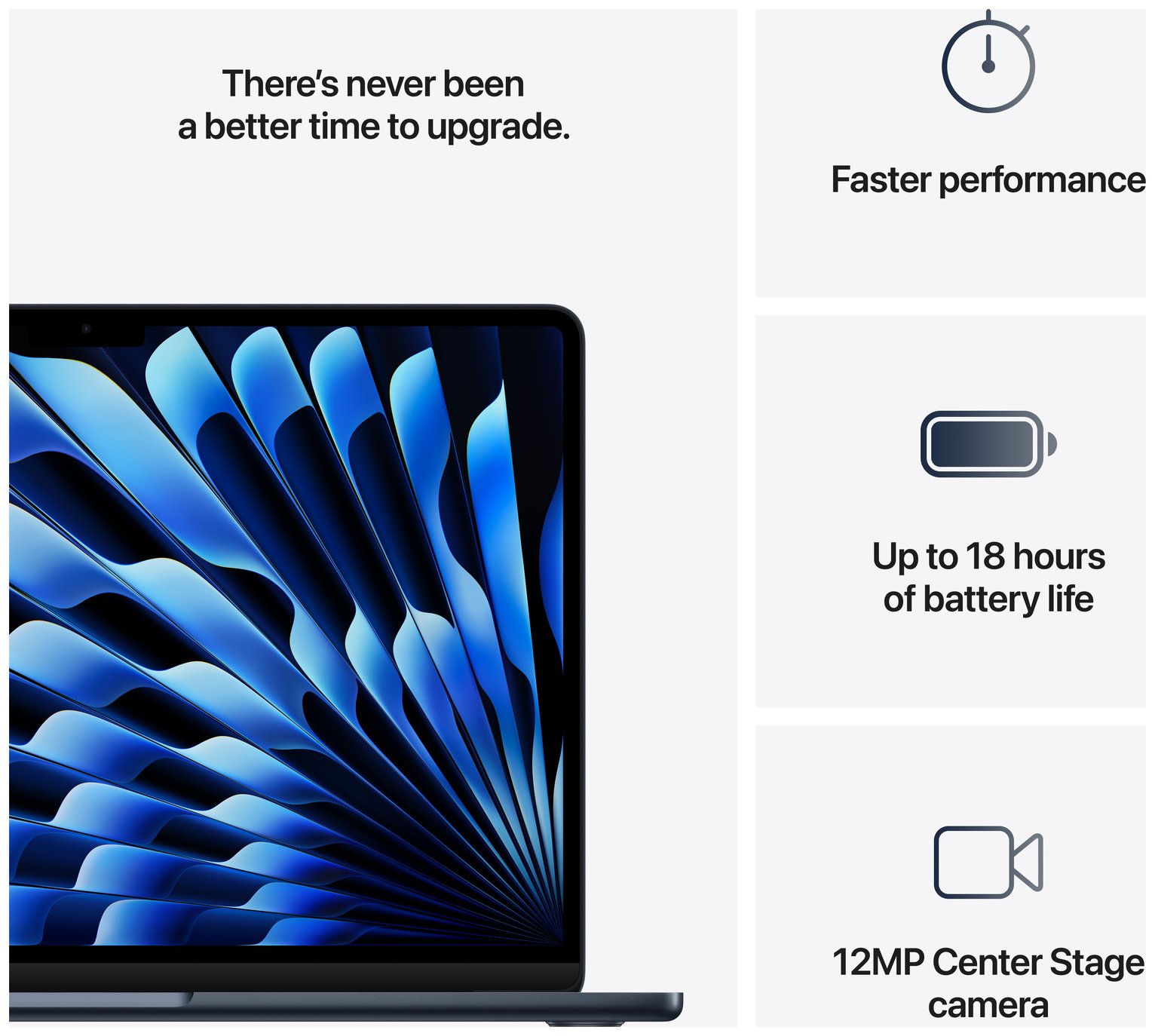 Buy Apple MacBook Air 2025 13.6in M4 16GB 512GB - Midnight