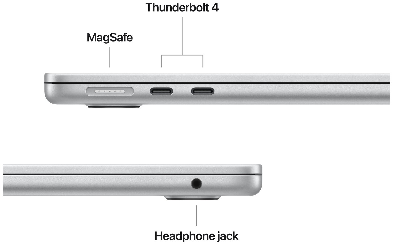 Buy Apple MacBook Air 2025 13.6in M4 16GB 512GB - Silver | Laptops
