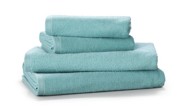 Buy Argos Home 4 Piece Towel Bale - Sky Blue | Bath towels | Argos