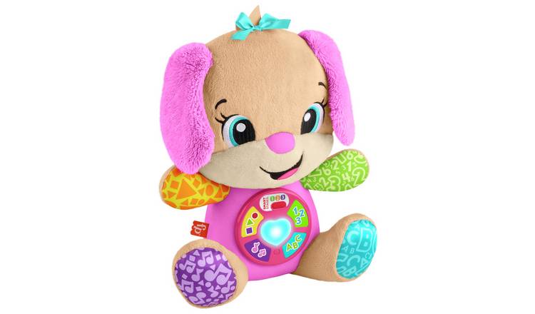 Fisher-Price Laugh & Learn Smart Stages Sis Pink Plush 