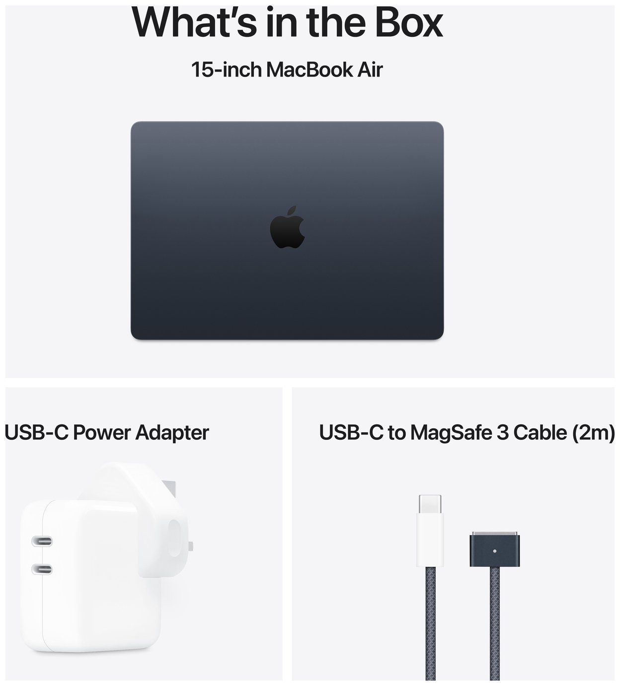 Buy Apple MacBook Air 2025 15.3in M4 24GB 512GB - Midnight