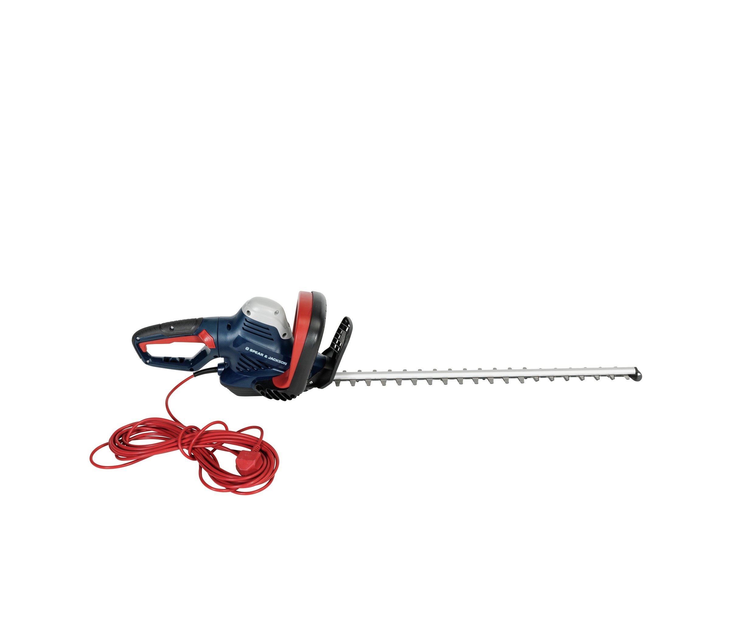 spear & jackson s6066eh 66cm corded hedge trimmer