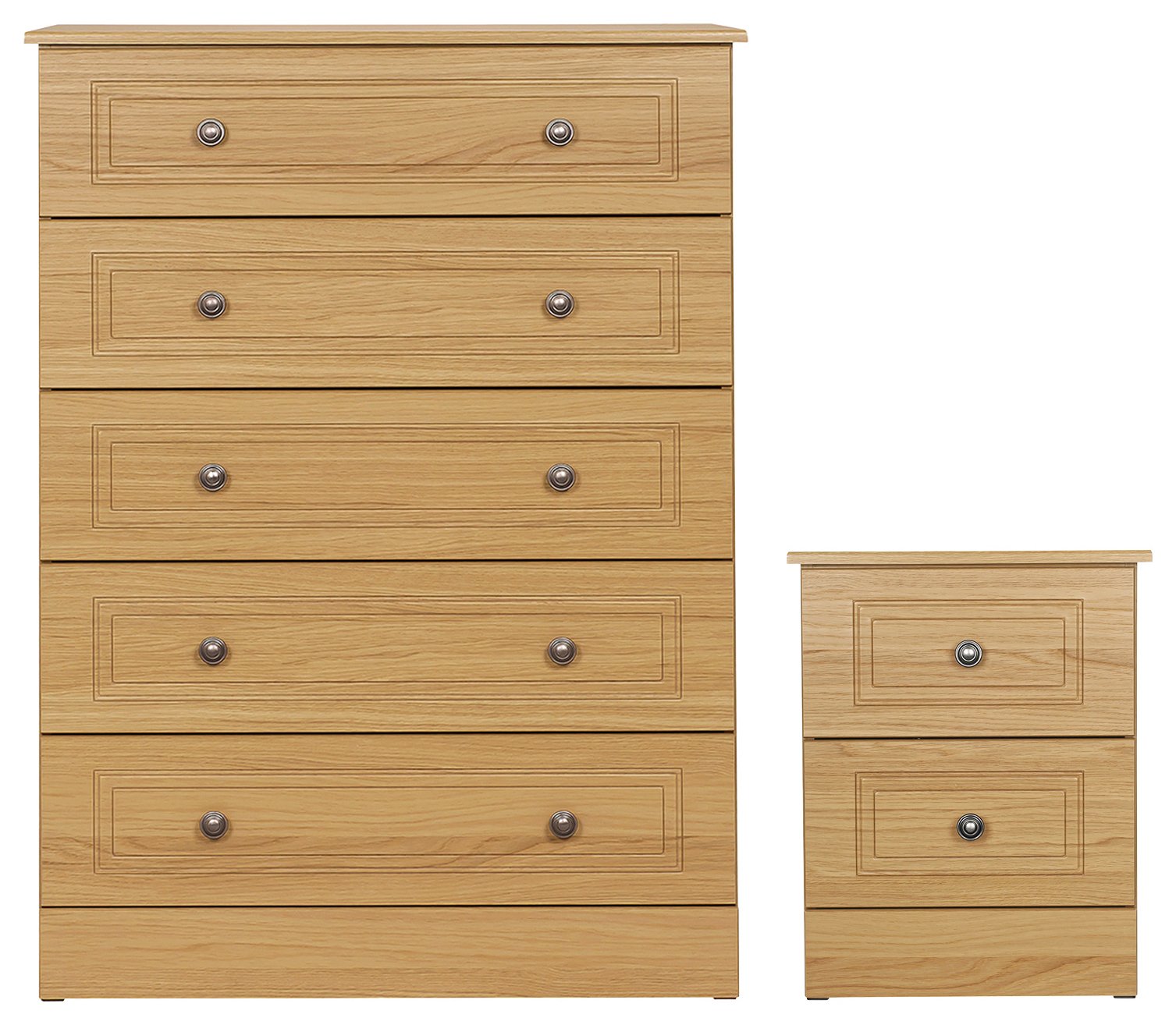 Argos Home Stratford Bedside & 5 Drawer Package review