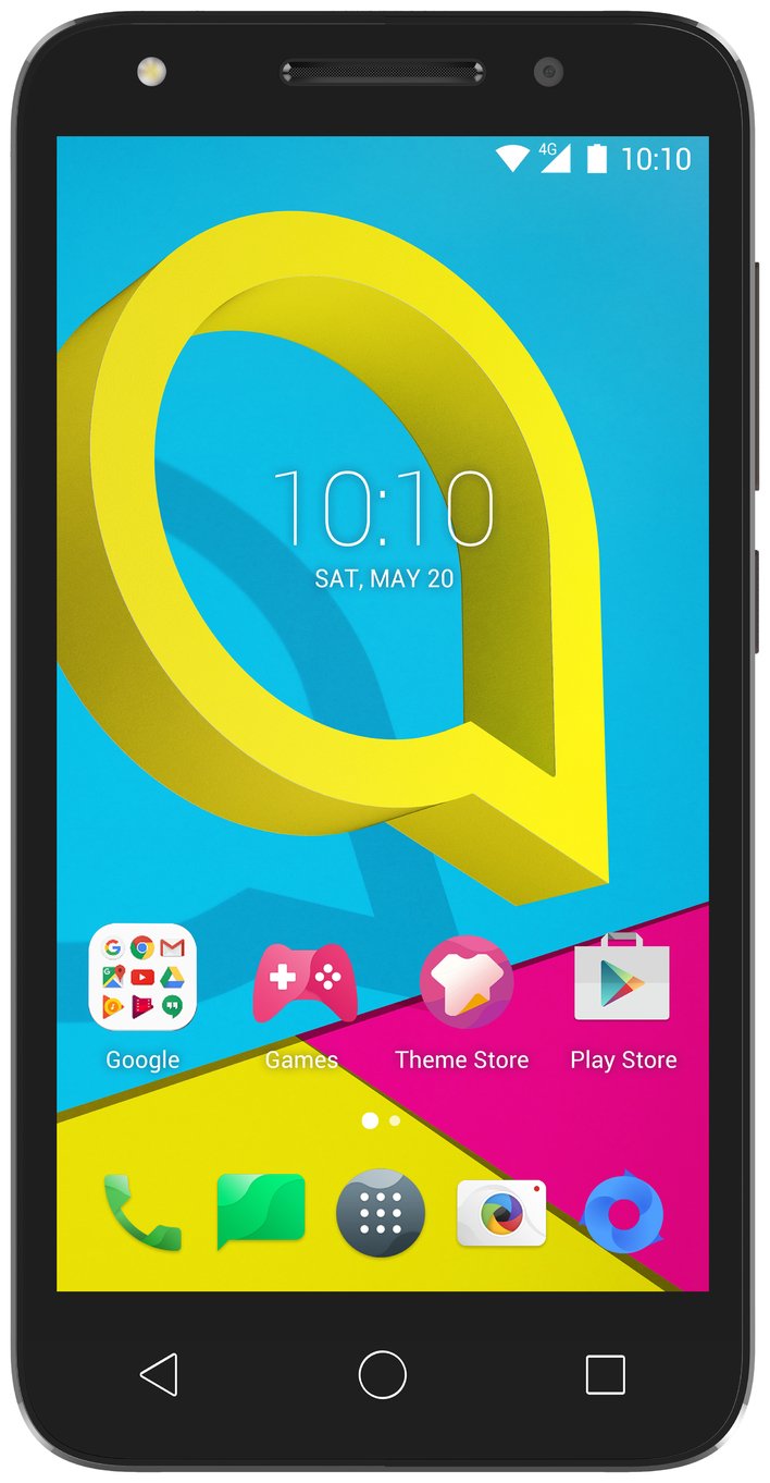 O2 Alcatel U5 Mobile Phone - Black