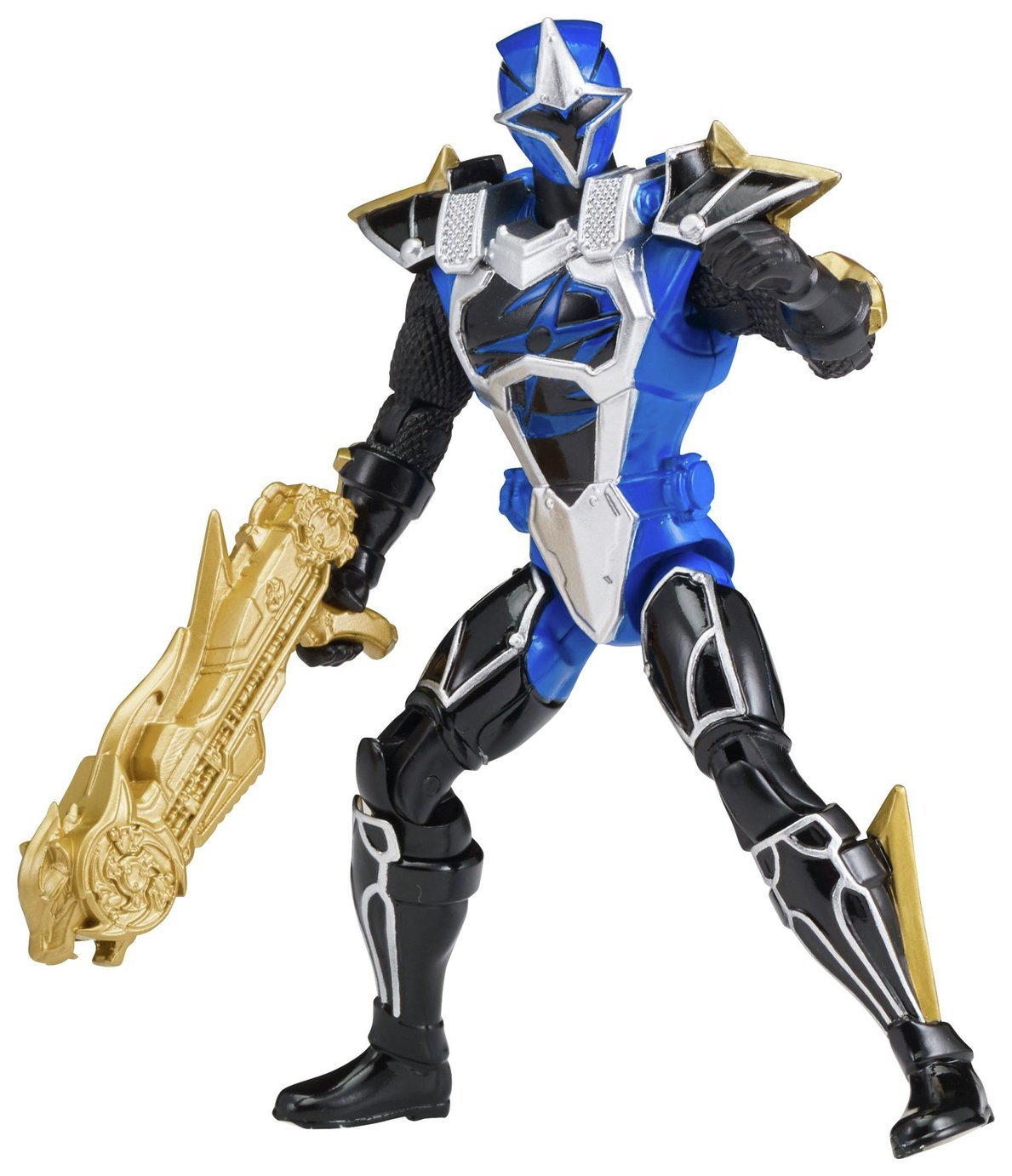 Power Rangers Ninja Steel Blue Ranger Action Figure - 12.5cm