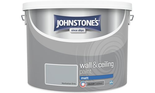 Buy Johnstone S Wall Ceiling Paint Matt 10l Manhattan Grey Online In Taiwan 7422681