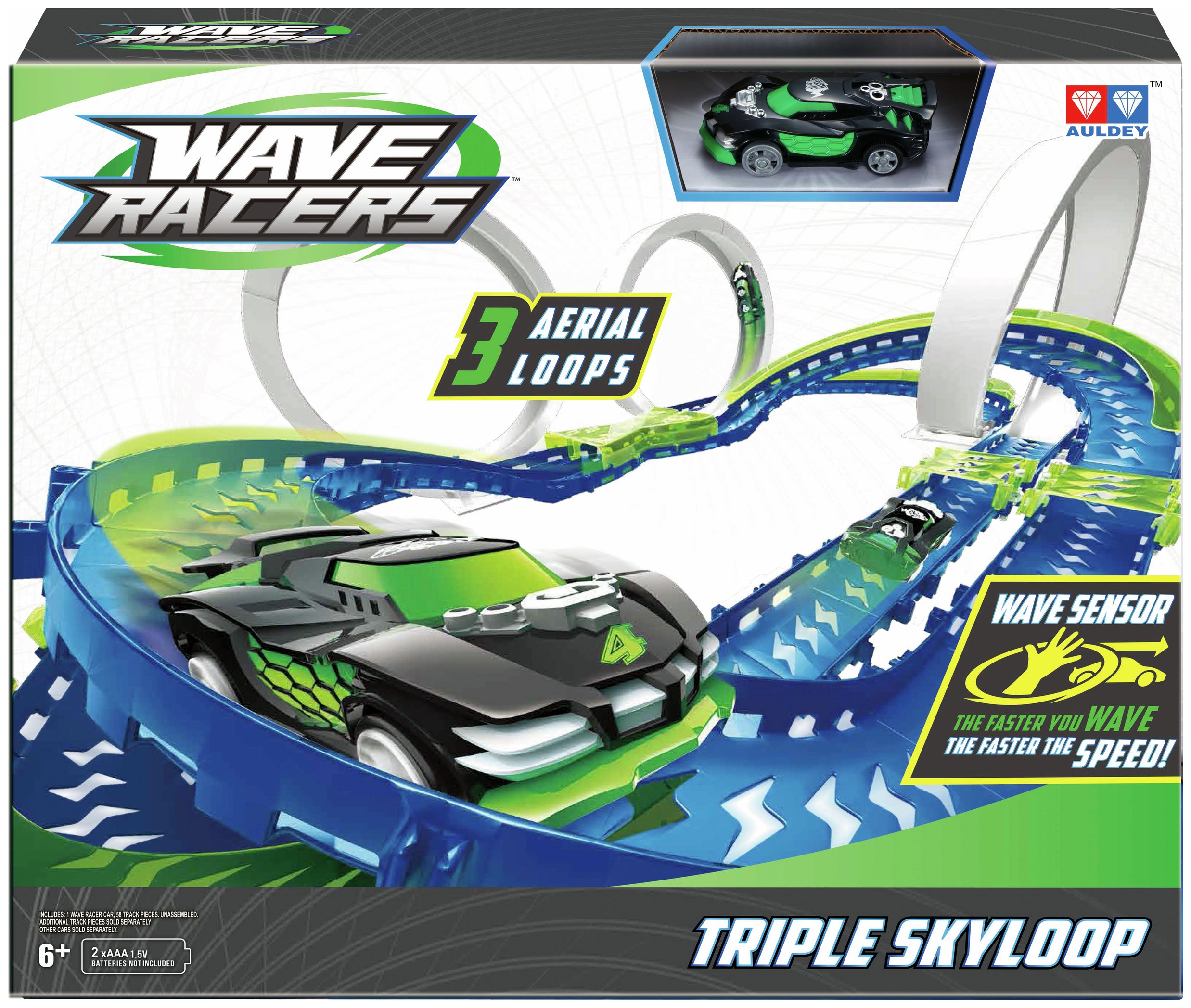 Wave Racers Double Decker Spiral – WXCQRB