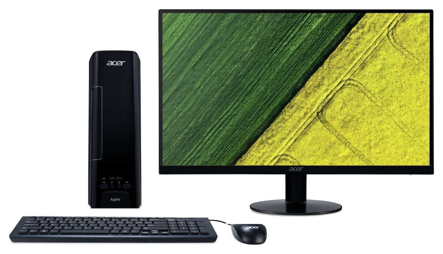 Acer Aspire XC-730 24 Inch Pentium 8GB 1TB Desktop Bundle